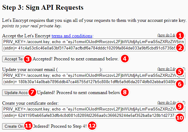 步驟 3：簽署 API 請求